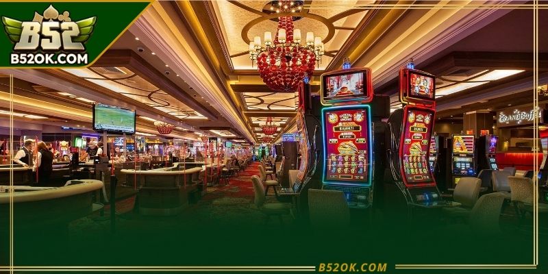 Hệ thống vận hành và cấu trúc sảnh chơi tổ chức rõ ràng