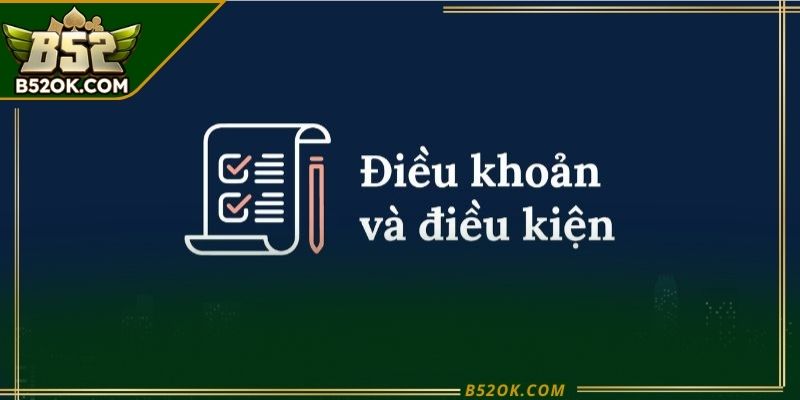 Giao diện mục điều khoản và điều kiện 