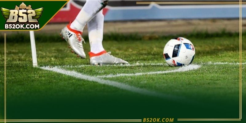 Biểu đồ thống kê phạt góc trong một trận bóng đá